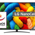 Televizor NanoCell Smart LG 65NANO81A3A, 4K, HDR, 164cm, Negru
