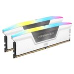 Memorie RAM Corsair Vengeance RGB White, 32GB DDR5, 6000MHz, CL36 - Image 2