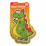 PUZZLE DIN SPUMA EVA, MAXI CU 10 PIESE, VERDE, PUEDO - Image 2