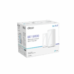 TP-LINK DECO BE85(2-PACK) Sistem Mesh WI-FI 7, BE19000, TRI-BAND, Standarde wireless: IEEE 802.11be/ax 6 GHz, IEEE 802.11be/ax/ac/n/a 5 GHz, IEEE 802.11be/ax/n/b/g 2.4 GHz, Viteze wireless: BE19000 6 GHz: 11520 Mbps (802.11be), 5 GHz: 5760 Mbps (802.11be), 2.4 GHz: 1376 Mbps (802.11be), 8 x antene - Image 2