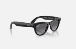 RayBan Meta SKYLER High Bridge Fit - Shinny Black - Graphite Gen2 - Image 6