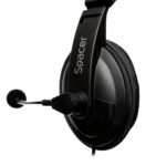 Casti Head-band SPACER SPK-222, Wired, Negru - Image 2
