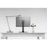 Suport monitor de birou Neomounts FPMA-D865BLACK; pentru display-uri cu diagonale 10"-32", sistem de prindere VESA 75x75~100x100, greutate maxima suportata 7kg, full motion, tilt +20°, swivel +90°, rotate +360°; gas spring; culoare negru. Garantie 5 ani - Image 7