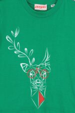 TRICOU  CERB FAMILIE COPII   K GREEN-4 - Image 3