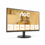 Monitor AOC 27" U27B3M, Diagonal (inch): 27, Diagonal (cm): 69, Aspect ratio: 16:9, Panel: VA, Resolution: 3940x2160, Refresh Rate: 60Hz, Response time GtG: 4ms, Contrast (static) : 3500:1, Contrast (dynamic): 20M:1, Color Gamut Type: DCI-P3, Colours: 1.07B, Speakers: 2Wx2, VESA Wallmount: 100x100