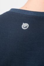 BLUZA COTON CASUAL BARBATI NAVY-M - Image 7
