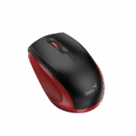 Mouse Genius wireless NX-8006S, wireless, negru-rosu