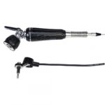 Antena CB PNI LED 1000 rabatabila, 80 cm lungime, cu cablu si montura fixa tip fluture, 26-30 MHz, 300 Watt, ilumineaza in timpul emisiei, Lungime cablu: 4M, Otel inoxidabil - Image 6