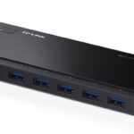 Hub USB TP-Link UH720, 7 porturi USB 3.0, negru