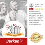 Suport TV de perete Barkan, cu brat 13"- 65", Max 36kg, VESA 400x400, negru - Image 7
