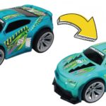 MASINUTA CU LUMINI, SUNETE SI SISTEM PULLBACK RACER, SCARA 1/24,VERDE