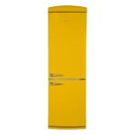 Combina frigorifica FRAM FC-VRR341YLE++, 340 l, Clasa E, Galben