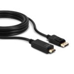 Cablu Lindy LY-36924, DisplayPort to HDMI 10.2G, 5m, negru - Image 2