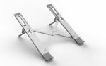 Suport laptop Serioux, SRXNCPU6L, material aluminiu, dimensiune deschisă: 197x245x4mm,dimensiune pliată: 60 x 245 x 4mm, grosime: 4mm, greutate: 215g, dimensiune compatibilă:  până la 15.6 ", culoare argintiu, 5 unghiuri ajustabile - Image 2