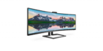 Monitor Philips 48.8" 499P9H/00, Curvature: 1800R, Diagonal (inch): 48.8, Diagonal (cm): 124, Aspect ratio: 32:9, Panel: VA, Resolution: 5120x1440, Refresh Rate: 70Hz, Response time GtG: 5ms, Brightness (max): 450 cd/m², Contrast (static) : 3000:1, Contrast (dynamic): 80M:1, Viewing angle