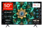 Televizor TCL QD-MiniLED 50Q6C, 126 cm, Smart Google TV, 4K Ultra HD, 144Hz, Onkyo