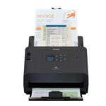 CANON DR-S250N A4 SCANNER, Dimensiune: A4, Duplex, Senzor CIS, Rezolutie optica: 600d, Sursa lumina: LED RGB,Viteza scanare: 50 ppm / 100 ipm (200dpi / 300dpi), Volum zlnic recomandat:6000-9000 pagini, Interfata: USB, Retea, dimensiuni: 291 x 267 x 242 mm, 3.4kg, Capacitate: 100 coli,Functii