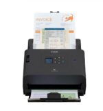 CANON DR-S250N A4 SCANNER, Dimensiune: A4, Duplex, Senzor CIS, Rezolutie optica: 600d, Sursa lumina: LED RGB,Viteza scanare: 50 ppm / 100 ipm (200dpi / 300dpi), Volum zlnic recomandat:6000-9000 pagini, Interfata: USB, Retea, dimensiuni: 291 x 267 x 242 mm, 3.4kg, Capacitate: 100 coli,Functii