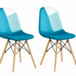 SET 2 SCAUNE STIL SCANDINAV- BLUE