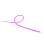 Banda LED RGB inteligenta pentru exterior Philips Hue, Bluetooth, 37.5W ,1650 lm, lumina alba si color (2000-6500K), IP67, 5 metri