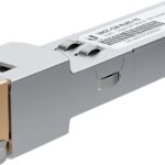 Ubiquiti RJ45 - SFP/SF+ Transceiver Module, SFP to RJ45, UF-RJ45-1G; Rata detransfer de date 1/10 Gpbs, distanta cablu: 1 Gbps (Cat 5e): 100 m, 10 Gbps (Cat 6A): 30 m, consum 1.2w.