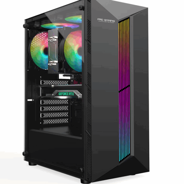 Carcasa PRO GAMING SCAR Mid Tower Negru