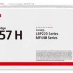Toner Canon CRG057H black, capacitate 10k pagini, pentru LBP223DW; LBP226DW; LBP228X; MF443DW; MF445DW; MF446X; MF449X.