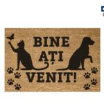 COVORAS INTRARE ANTIDERAPANT 60X40 CM, PAWS, HEINNER HOME