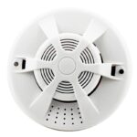 Detector de fum fotoelectric stand alone, ND-M547; Baterie 9V inclusa;Auto reset; Detectie automata, semnalizare optica: LED, averti zareacustica ≥85dB/m; Curent alarma ≤56mA; Curent in stand by ≤15uA; Iesirereleu; Arie de detectie 40 de metri patrati cand este instalat la 6-12metri sau 20 metri
