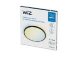 Plafoniera LED WiZ SuperSlim, Wi-Fi, control vocal, 22W, 2450 lm ,luminaalba (2700-6500K), IP20, 43cm, Negru - Image 2