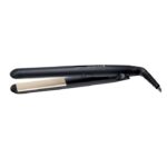 Placa de indreptat parul Remington Ceramic Slim S1510, Invelis ceramic, Temperatura 220 ºC, Negru