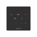 Post interior interfon audio Hikvision DS-KH6000-E1, 9 butoane, microfon inclus, difuzor inclus, interfata: 1 RJ-45 100 Mbps, alimentare:IEEE802.3af, Standard PoE,12 VDC, temperatura de functionare: -10 °C to 50 °C