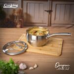 CASEROLA INOX+ CAPAC 16X9 CM, 1.8 L, NICOLAI TAND, ORIGINI, COOKING BY HEINNER - Image 3