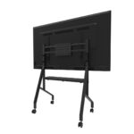 Stand mobil de podea Neomounts 55"-86" 76kg VESA 100x100 - 900x600 negru - Image 2