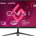 Monitor Consumer ViewSonic VX2428, 24", 1920 x 1080 pixeli, Black, 2 ani Garantie