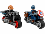 MOTO.BLACK WIDOW&C. AMERICA, 76260 LEGO - Image 3