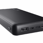 Baterie externa Trust Primo 20.000mAh, 3 porturi: 2 x USB-A (12W) si 1 x USB-C (15W), negru