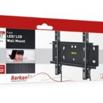 Suport TV de perete, Barkan E20.B, Fix, 26"- 39", VESA 200 x 200 mm, suporta pana la 40kg, negru