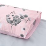 Lenjerie Dubla BBC 4 piese, 132TC - Rose - Image 6
