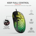 Mouse Gaming Trust GXT 960 Graphin, 10000 dpi, negru - Image 9