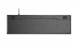 Tastatura Serioux cu fir, interfata USB, 104 taste, material ABS, US Layout, lungime cablu 1.5m PVC, dimensiuni 429*128*20mm; 416g, negru - Image 6