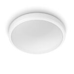 Plafoniera LED Philips Doris CL257, 17W, 1500 lm, lumina calda (2700K), IP44, 31.3cm, Alb