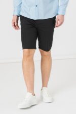PANTALONI SCURT CASUAL BARBATI BLACK XXL - Image 5