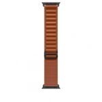 Apple Watch 49mm Terra Cotta Alpine Loop - Small - Black Titanium Finish