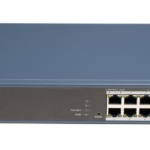 Switch PoE Hikvision DS-3E1512HP-SI-8P2T2F: 8 x 10/100/1000 Mbps PoE Ports, 2 × 10/100/1000 Mbps RJ45, 2 x 10/100/1000 Mbps SFP, 8 porturi PoE maxim 90W, buget PoE 130W, tensiune alimentare: 100-240V~ 50/60Hz 2.5A, dimensiuni: 335 mm × 44.5 mm × 175.8 mm, greutate: 2.7kg, montare pe birou sau in