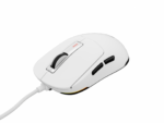Mouse gaming cu fir Gensesis Krypton 660, interfata USB, 12000 DPI, 6 butoane, iluminare RGB, alb - Image 3