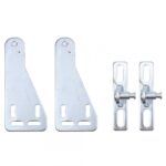 Kit automatizare porti batante PNI MAB300, cu 2 motoare 40W, telecomenzi si panou de control, fotocelule si lampa, lungime poarta 2 x 2.5m max, greutate poarta 200Kg, Putere: 40w X 2, Lungimea maxima a foii de poarta: 2.5m,Viteza motor 1,6 cm/sec, 250rpm, IP55, - Image 5