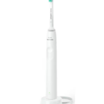 Periuta de dinti sonica electrica PHILIPS Sonicare Seria 2100 HX3651/13, 31000 miscari/minut, Cronometru Quadpacer si SmarTimer, Design ergonomic subţire, 1 capat de periere, Alb, L x A x I (mm) 109x63x220