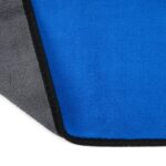 "Laveta Auto Microfibra 38x45cm AlbastraEste speciala pentru curatarea masinii, este fabricata dintr-o microfibra ultra-groasa premium de 800 GSM care asigura capacitatea superioara de absorbtie a apei, moliciune si rezistentaMaterial:85% poliester si 15% poliamida    " - Image 2