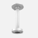 Suport pentru montaj pe tavan pentru camere mini dome Hikvision DS- 1271ZJ-120, material aliaj de aluminiu, dimensiuni: Φ 150 × 543 mm, greutate: 1290 g